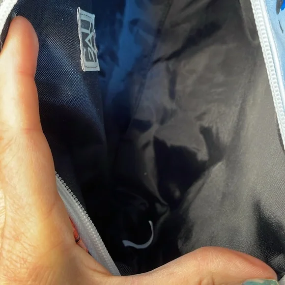 GAL CREAM FLORAL PRINT PINKS BLUE ORANGES GREENS ADJUSTABLE CROSSBODY BAG PURSE - Picture 10 of 14